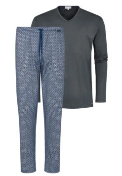 MEY Pigiama - Blau Grau 7 MEY Pigiama - Blau Grau -Negozio Di Abbigliamento Zalando 0043f4e5f2214bbaa12e2fa19a7ba848