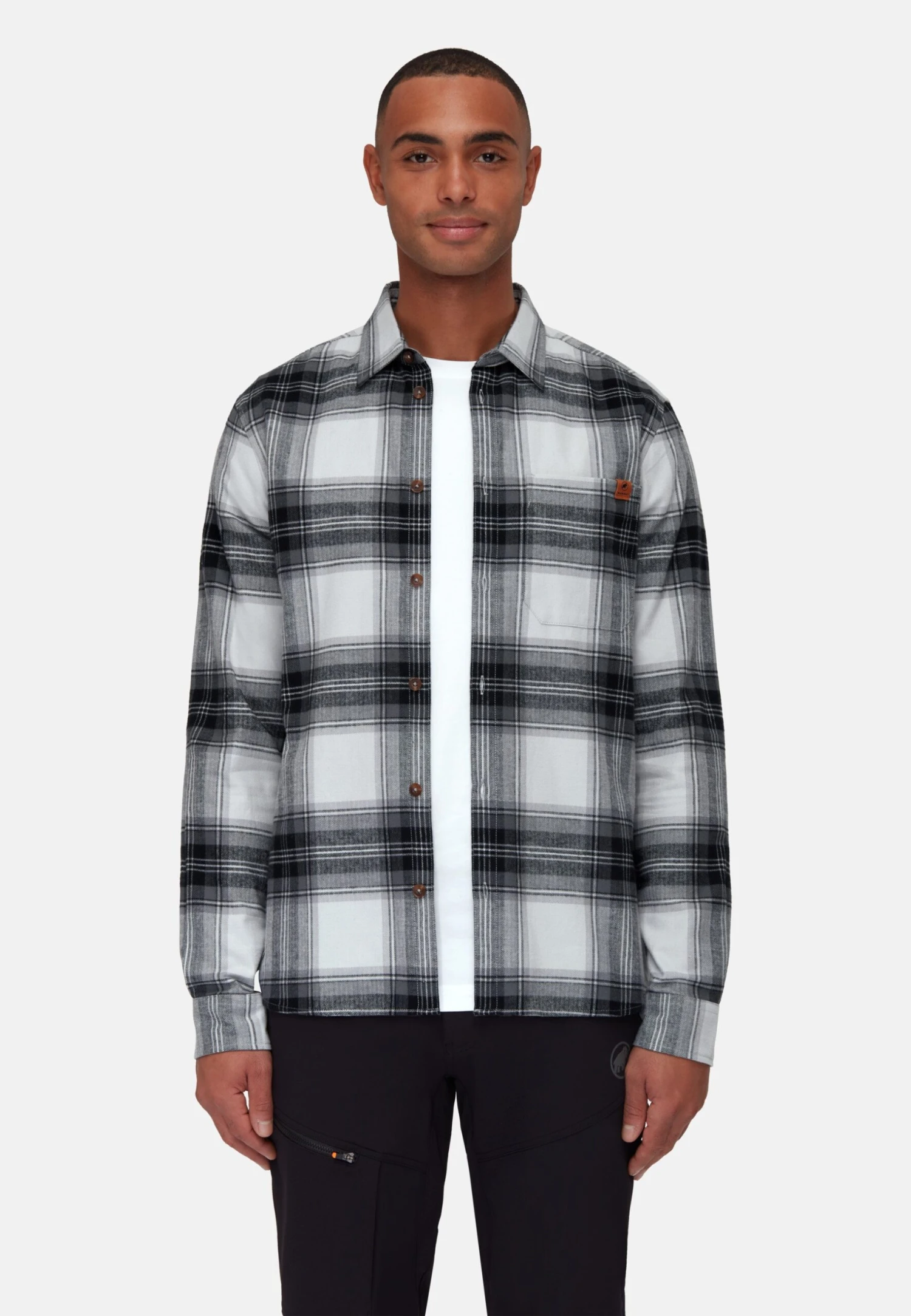 Mammut Trovat Longsleeve- Camicia - Platinum Black 3 Mammut Trovat Longsleeve- Camicia - Platinum Black