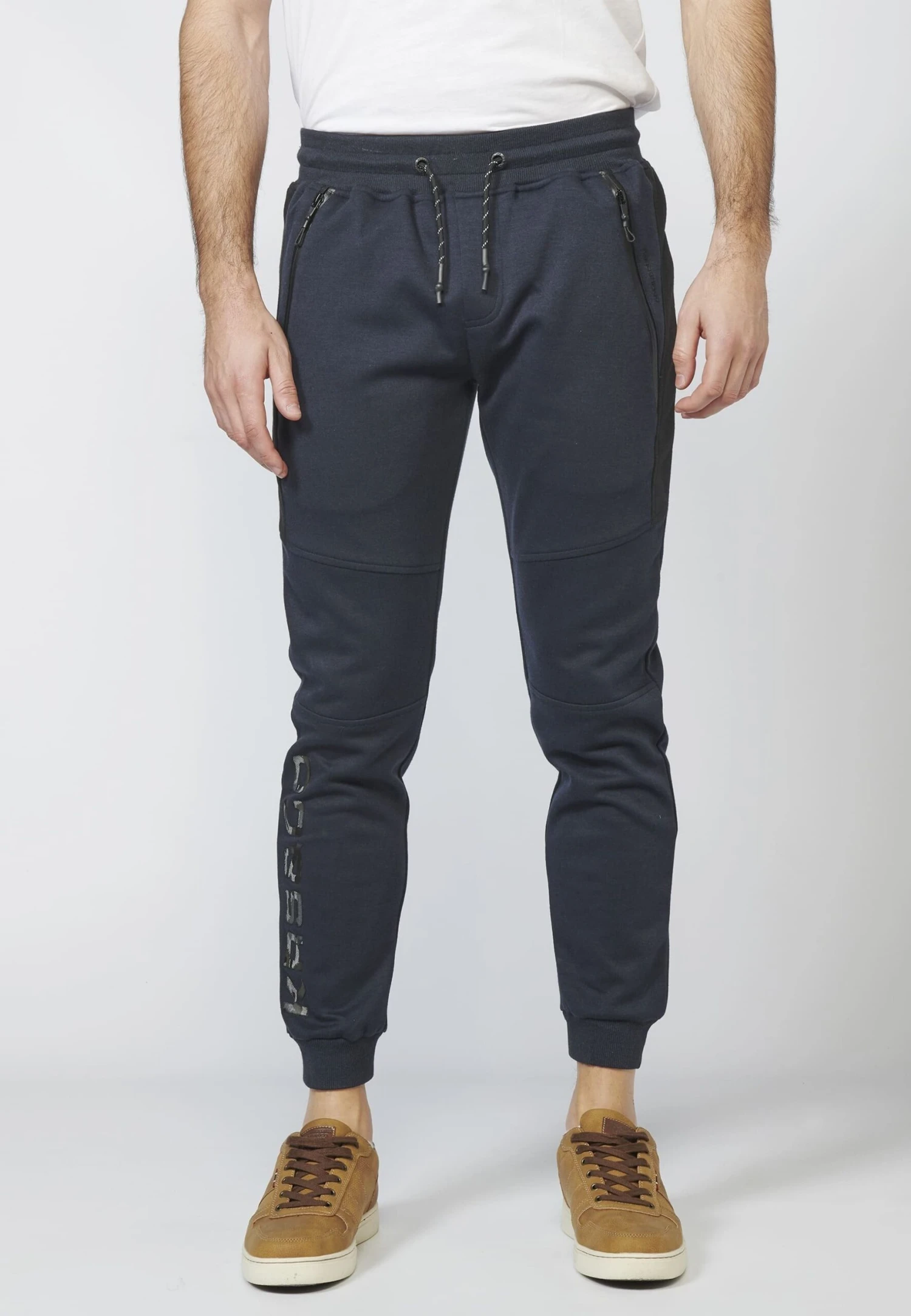 Koroshi Pantaloni SportiviNavy Uomo Pantaloni Sportivi E Joggers KOL22E01F-K11 3 Koroshi Pantaloni SportiviNavy Uomo Pantaloni Sportivi E Joggers KOL22E01F-K11