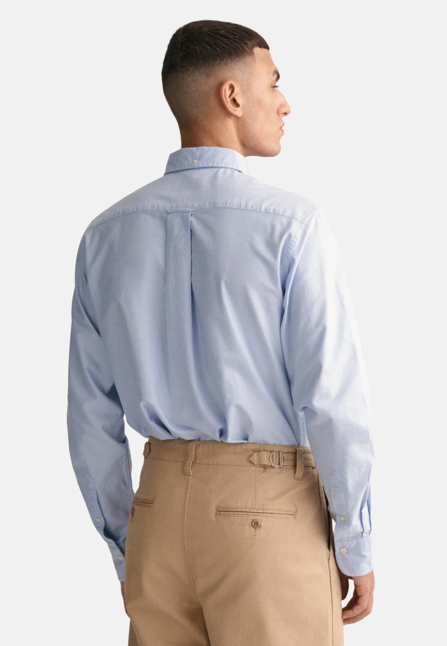 Gant Reg Oxford Shirt - Camicia - Light Blue 5 Gant Reg Oxford Shirt - Camicia - Light Blue - immagine 3