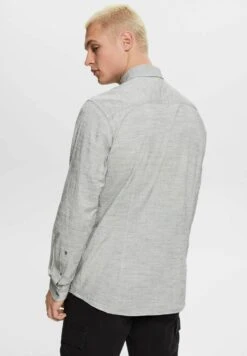 ESPRIT Gestreiftes - Camicia - Medium Grey -Negozio Di Abbigliamento Zalando 095ee37b8014410bbbec98c451896e58