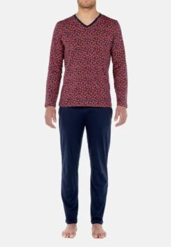 Hom Loe - Pigiama - Navy Print