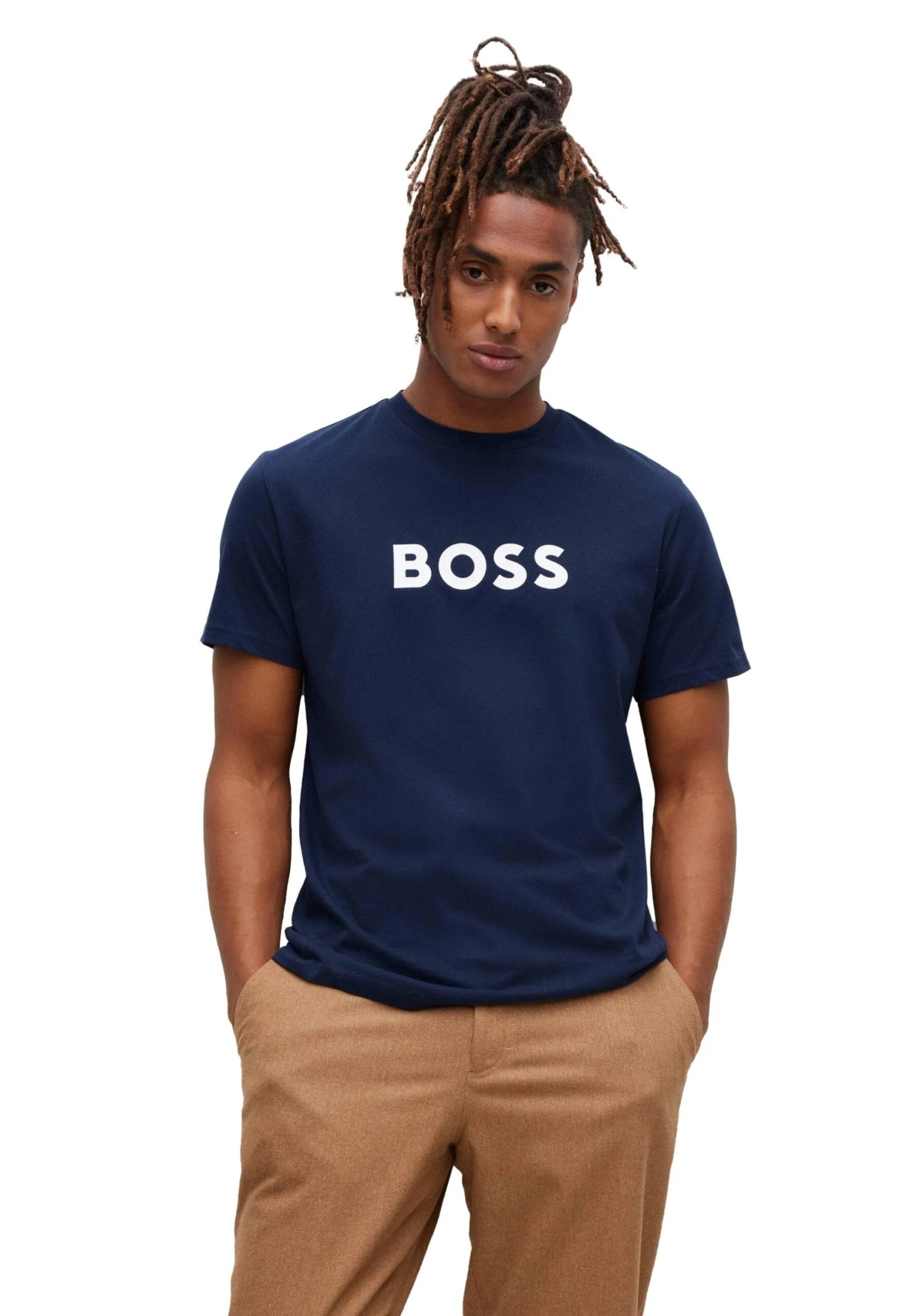Boss Maglia Del PigiamaBlue Uomo Per La Notte BB182N03F-K11 3 Boss Maglia Del PigiamaBlue Uomo Per La Notte BB182N03F-K11