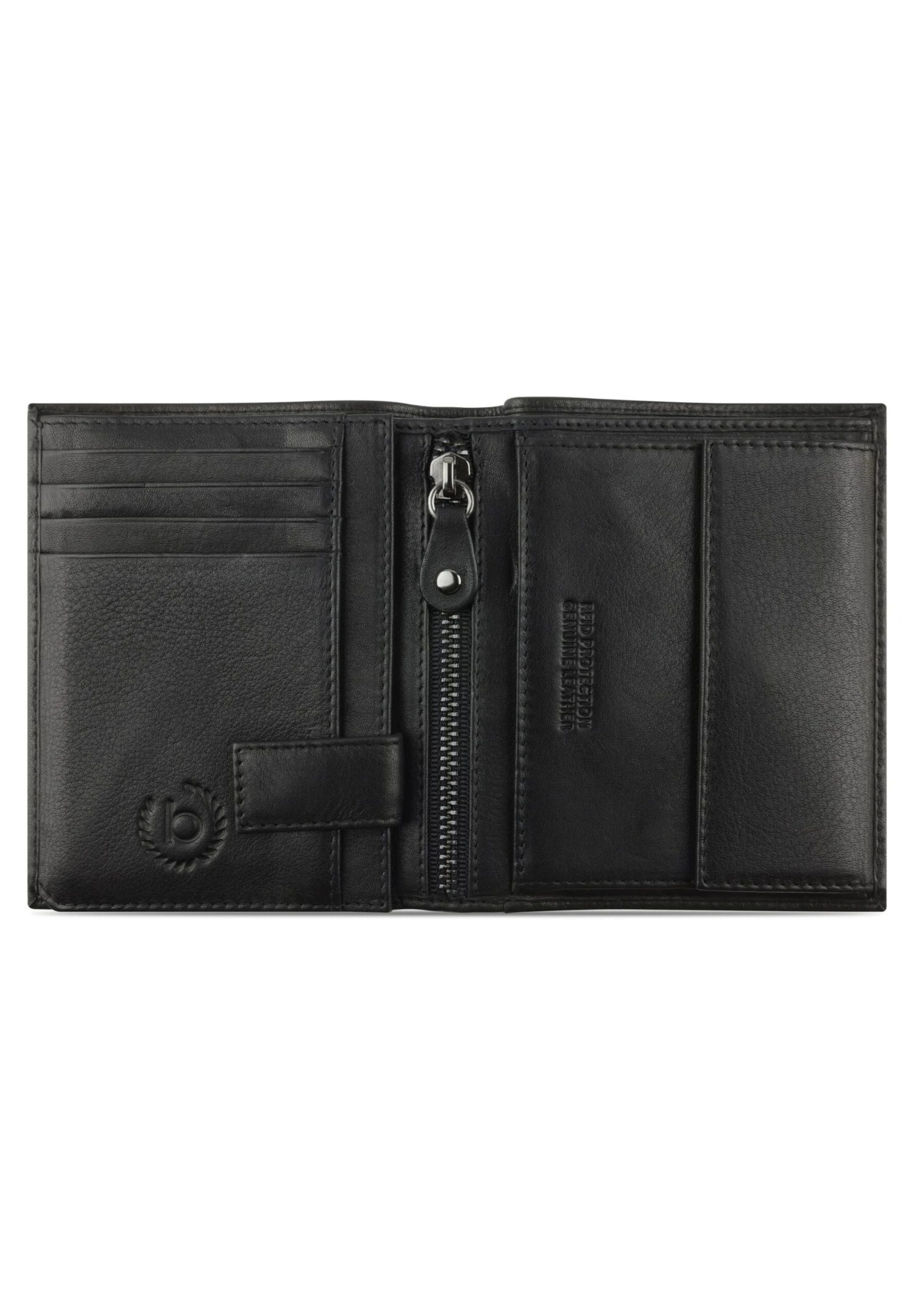 Bugatti Mit Klappe RvPortafoglioSchwarz Uomo Portafogli E Custodie BU152F068-Q11 6 Bugatti Mit Klappe RvPortafoglioSchwarz Uomo Portafogli E Custodie BU152F068-Q11 - immagine 4