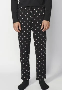 Koroshi SetPigiamaBlack Uomo Per La Notte KOL82M004-Q11 -Negozio Di Abbigliamento Zalando 0fdeef51a545402a8f77d3b689883f8b