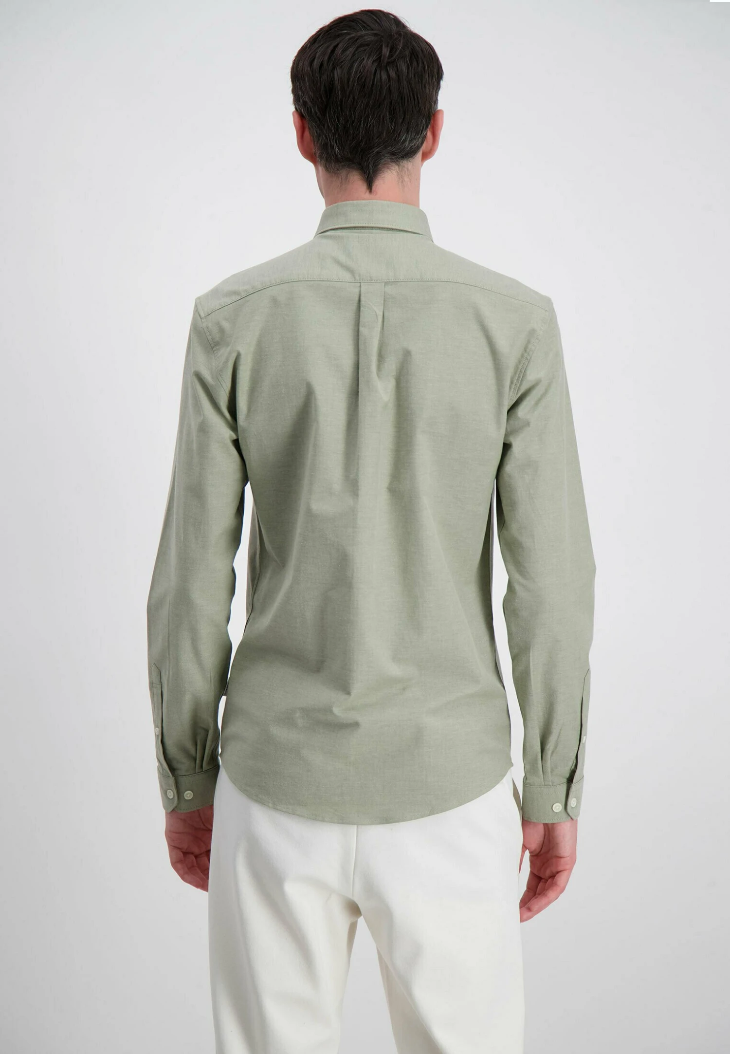 Lindbergh Oxford Superflex LsCamiciaDusty Army Mix Uomo Camicie LG522D05M-M11 4 Lindbergh Oxford Superflex LsCamiciaDusty Army Mix Uomo Camicie LG522D05M-M11 - immagine 2