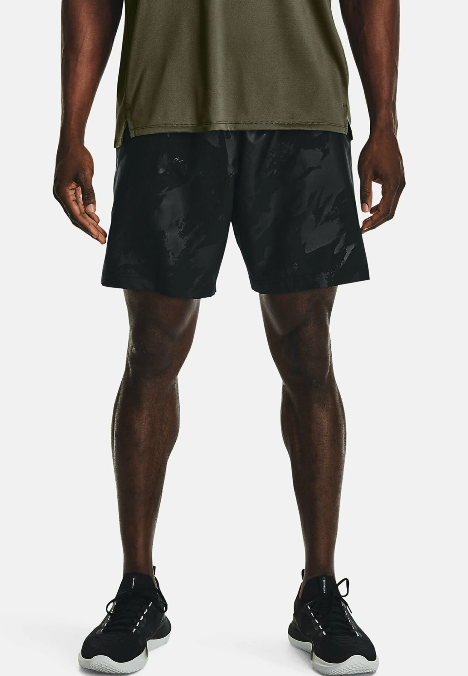 Under Armour EmbossPantaloncini SportiviBlack Uomo Bermuda UN242E0S0-Q12 3 Under Armour EmbossPantaloncini SportiviBlack Uomo Bermuda UN242E0S0-Q12