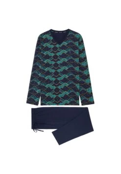 Hom Lino - Pigiama - Navy Print -Negozio Di Abbigliamento Zalando 104df35fee4f4de78388bc4252c21631