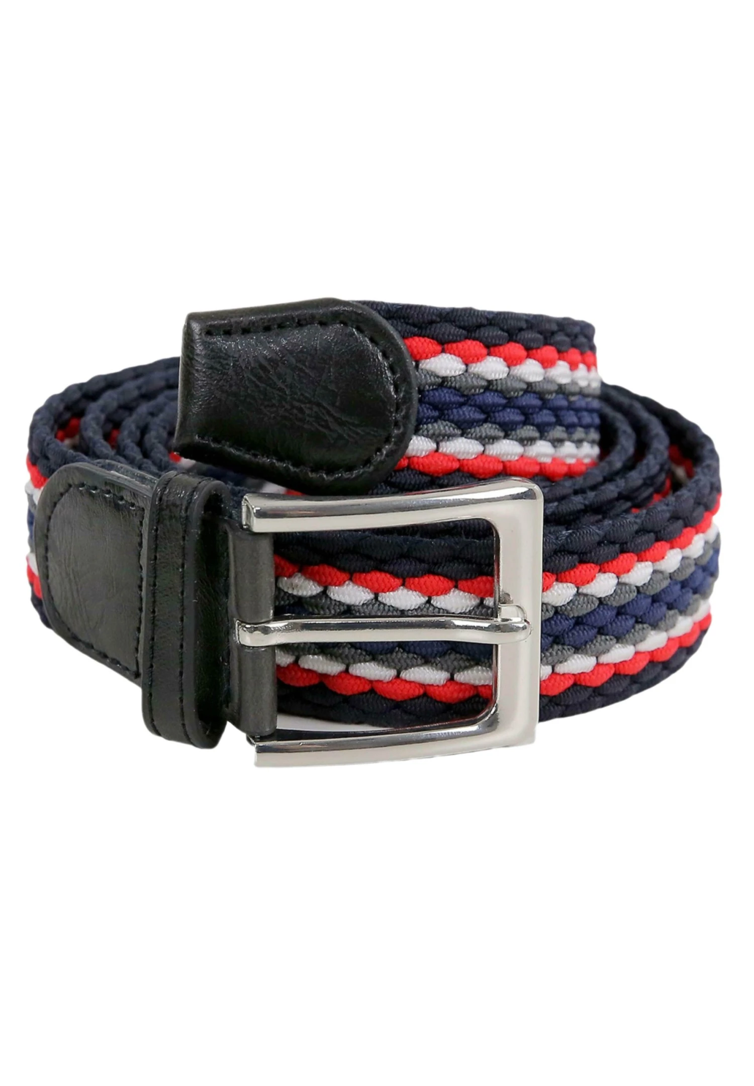 Cintura IntrecciataRossa E Blu Uomo Cinture CIS52D007-G11 3 Cintura IntrecciataRossa E Blu Uomo Cinture CIS52D007-G11