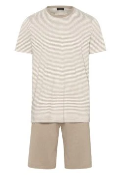 HANRO Set Kurzarm Night DayPigiamaGreige Rings Uomo Per La Notte 2HA82M00D-T12 -Negozio Di Abbigliamento Zalando 111de4f82b8b48bebf10941ad57e2445