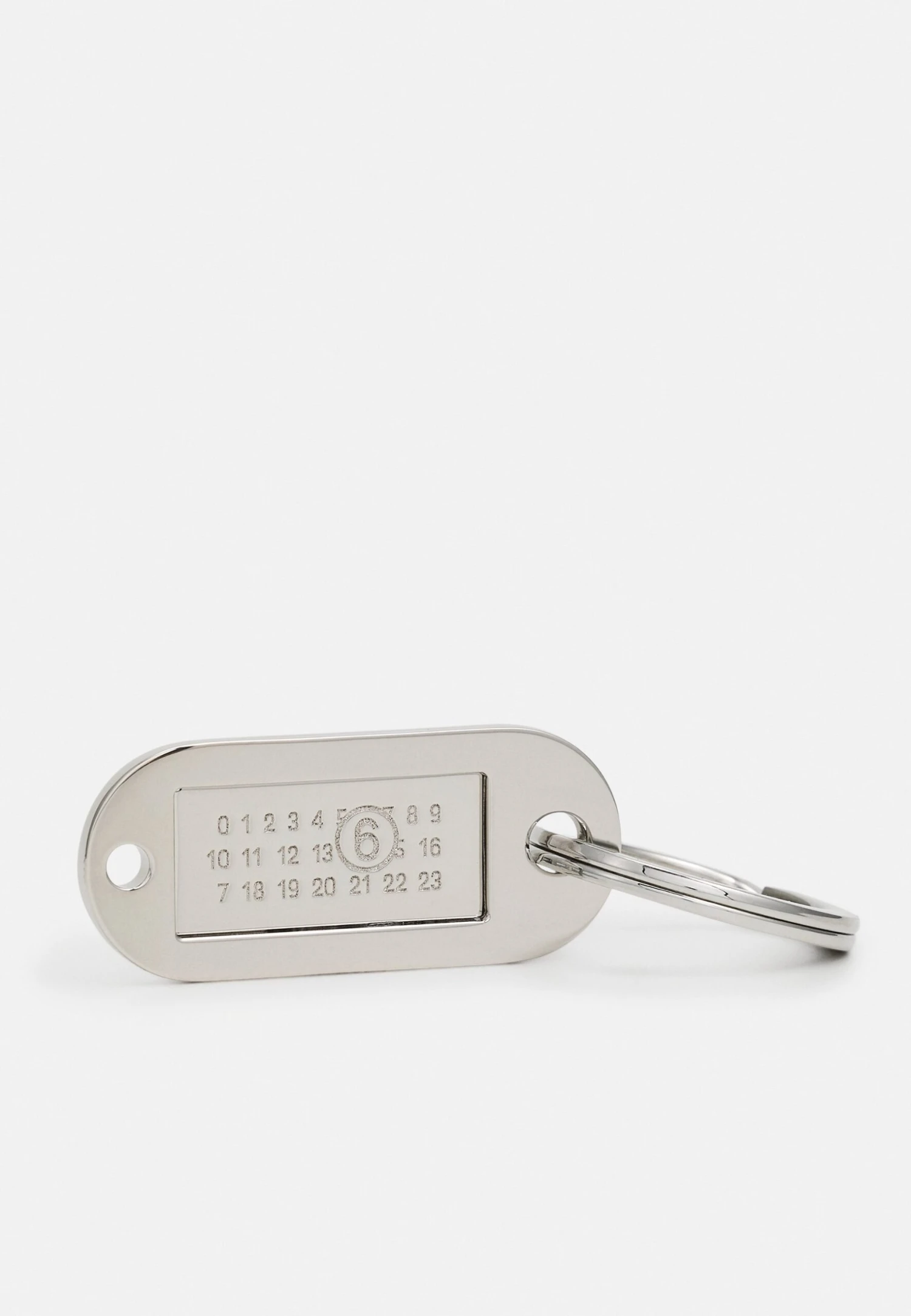 MM6 Maison Margiela Key Ring UnisexPortachiaviSilver-Coloured Uomo Portafogli E Custodie MMA54F001-D11 5 MM6 Maison Margiela Key Ring UnisexPortachiaviSilver-Coloured Uomo Portafogli E Custodie MMA54F001-D11 - immagine 3