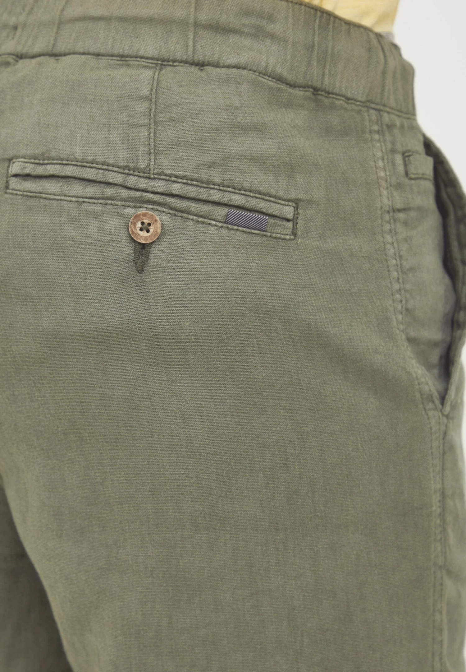 Solid Sdtruc Shorts Linen - Shorts - Ivy Green 7 Solid Sdtruc Shorts Linen - Shorts - Ivy Green - immagine 5