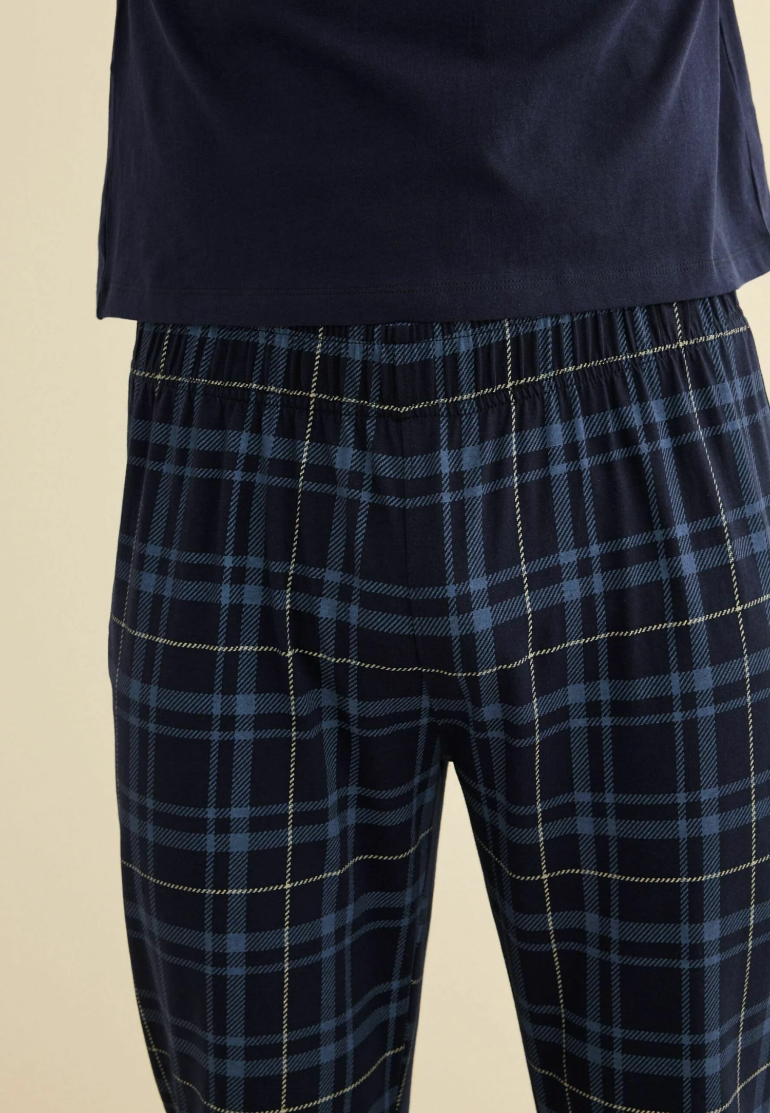 Next Cotton Pyjamas SetPigiamaNavy Blue Check Uomo Per La Notte NX382M05T-K11 9 Next Cotton Pyjamas SetPigiamaNavy Blue Check Uomo Per La Notte NX382M05T-K11 - immagine 7