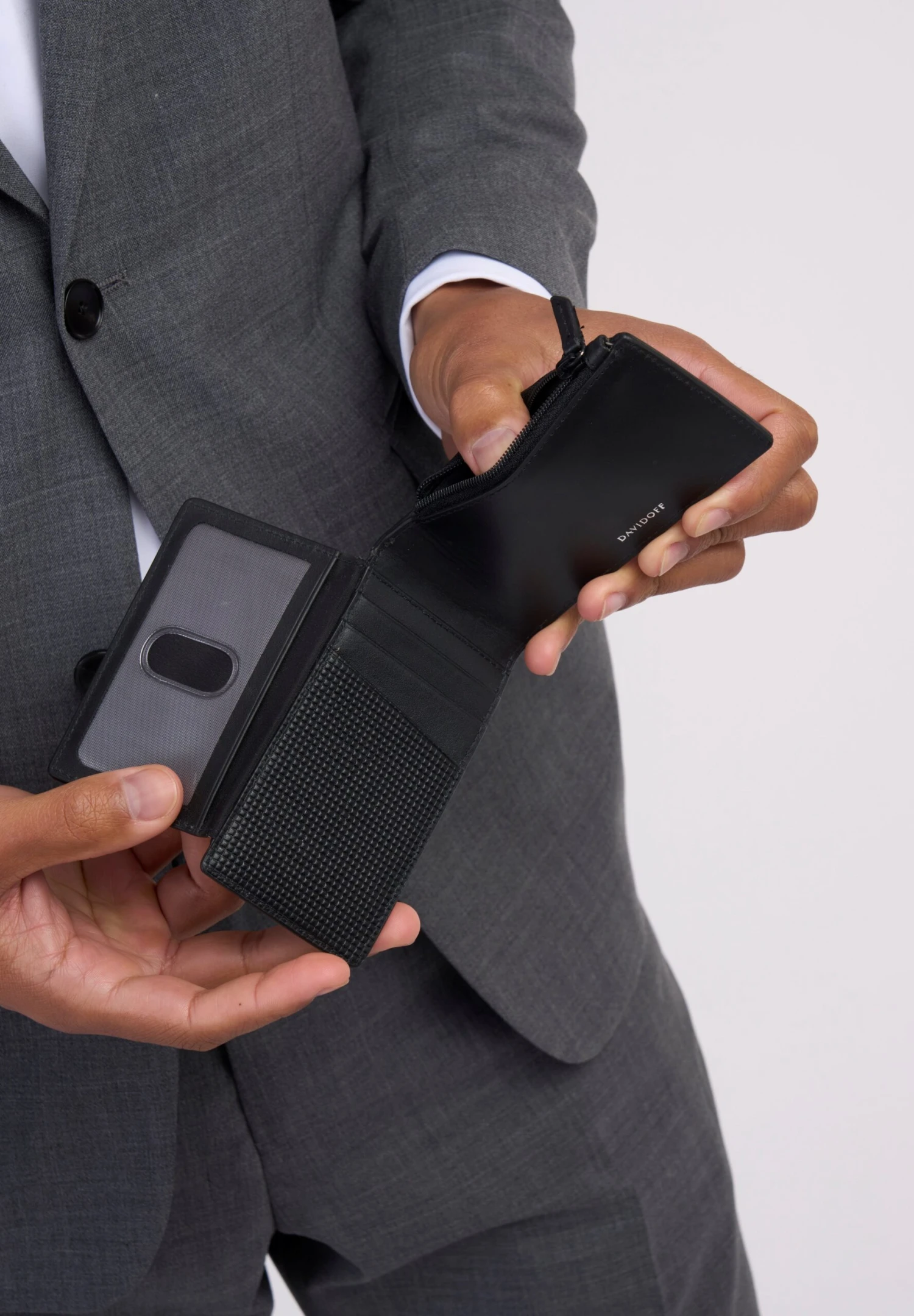 Davidoff PortafoglioBlack Uomo Portafogli E Custodie D1654F00B-Q11 3 Davidoff PortafoglioBlack Uomo Portafogli E Custodie D1654F00B-Q11