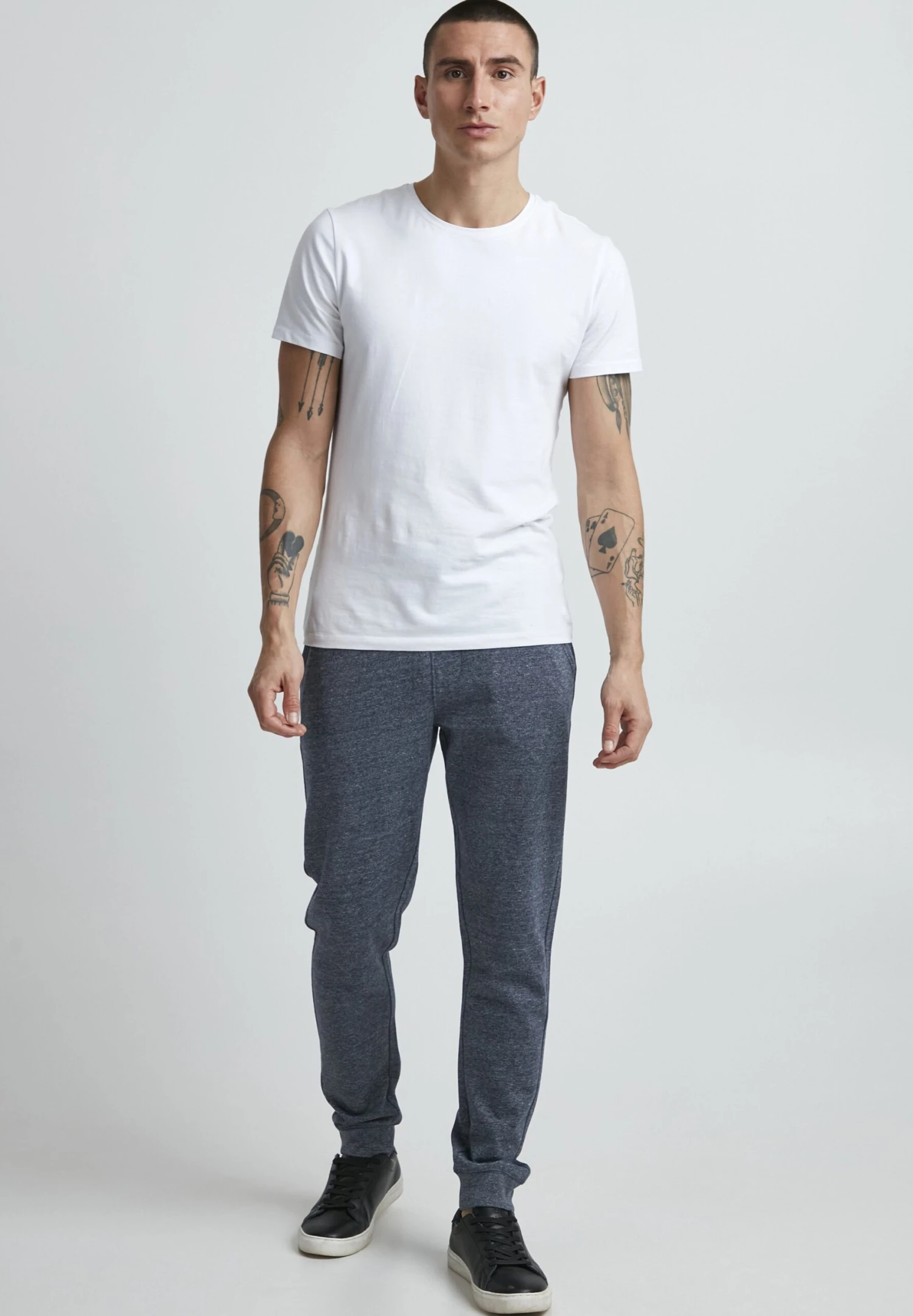 Pantaloni SportiviDress Blues Melange Uomo Pantaloni Sportivi E Joggers 11322E007-K11 4 Pantaloni SportiviDress Blues Melange Uomo Pantaloni Sportivi E Joggers 11322E007-K11 - immagine 2