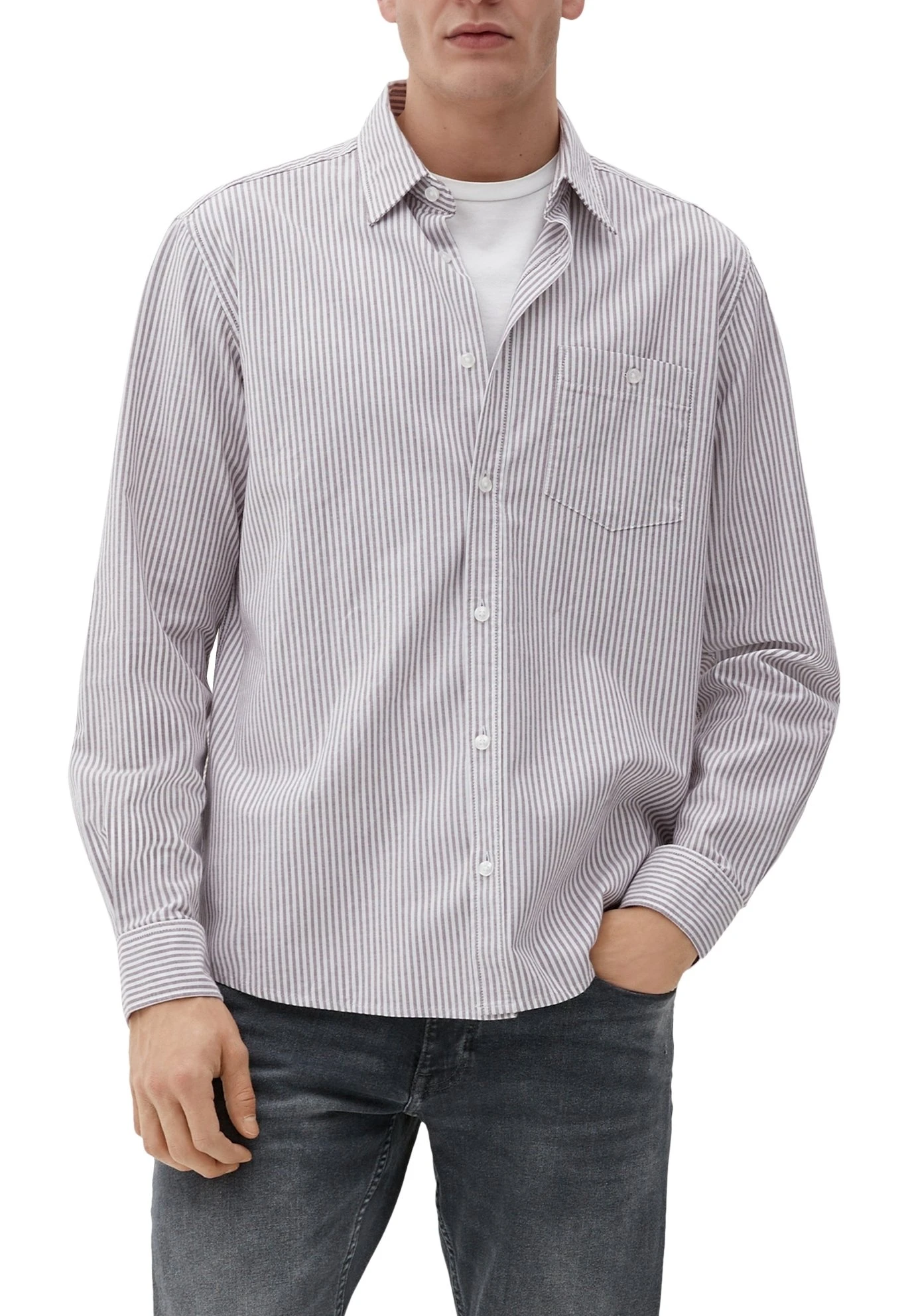 S.Oliver Regular Met KentkraagCamiciaDunkelrosa Uomo Camicie SO222D1JF-G11 8 S.Oliver Regular Met KentkraagCamiciaDunkelrosa Uomo Camicie SO222D1JF-G11 - immagine 6