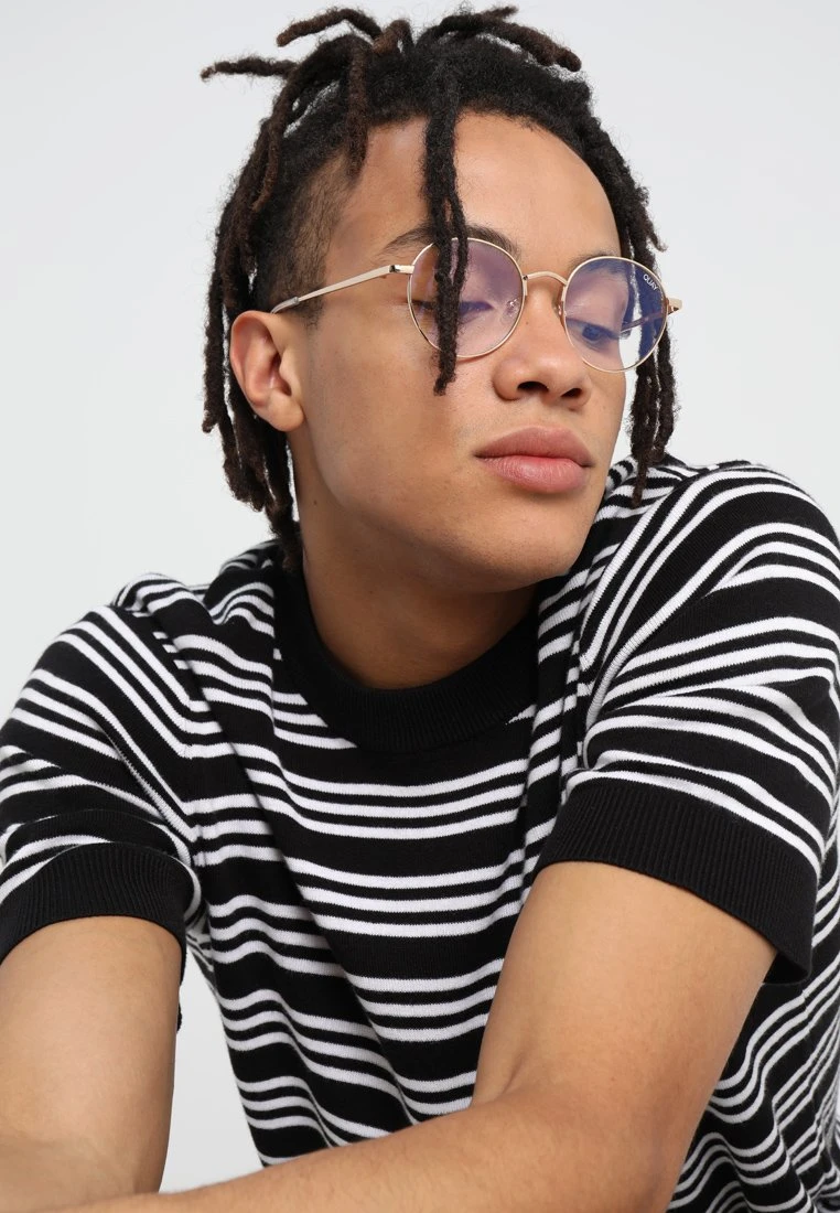 QUAY AUSTRALIA I See You Blue LightOcchiali Anti Luce BluGold-Coloured/Clear Uomo Occhiali Per Luce Blu Q0152K00F-F11 4 QUAY AUSTRALIA I See You Blue LightOcchiali Anti Luce BluGold-Coloured/Clear Uomo Occhiali Per Luce Blu Q0152K00F-F11 - immagine 2