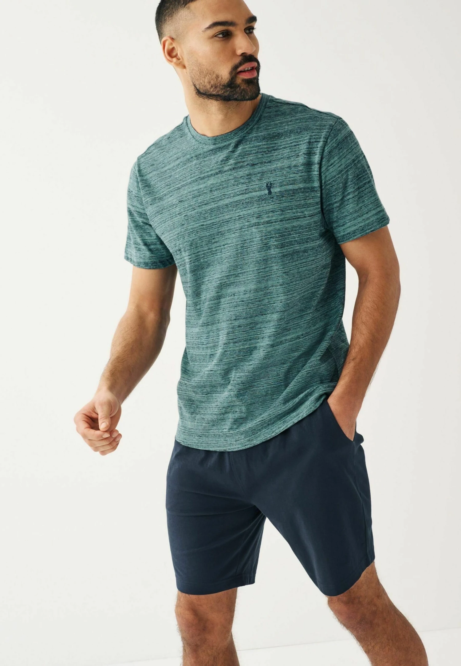 Next Sets 2 PackPigiamaBlue Green Uomo Per La Notte NX382M049-M13 3 Next Sets 2 PackPigiamaBlue Green Uomo Per La Notte NX382M049-M13