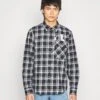 Calvin Klein Jeans Cut Off Check ShirtCamiciaBlack/Bright White Uomo Camicie C1822D06Q-Q11