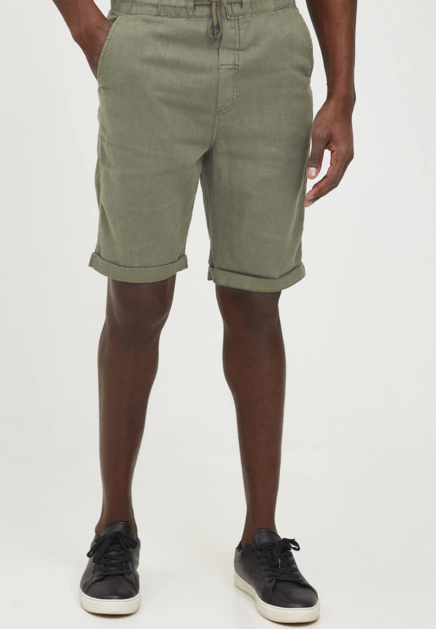 Solid Sdtruc Shorts Linen - Shorts - Ivy Green 3 Solid Sdtruc Shorts Linen - Shorts - Ivy Green