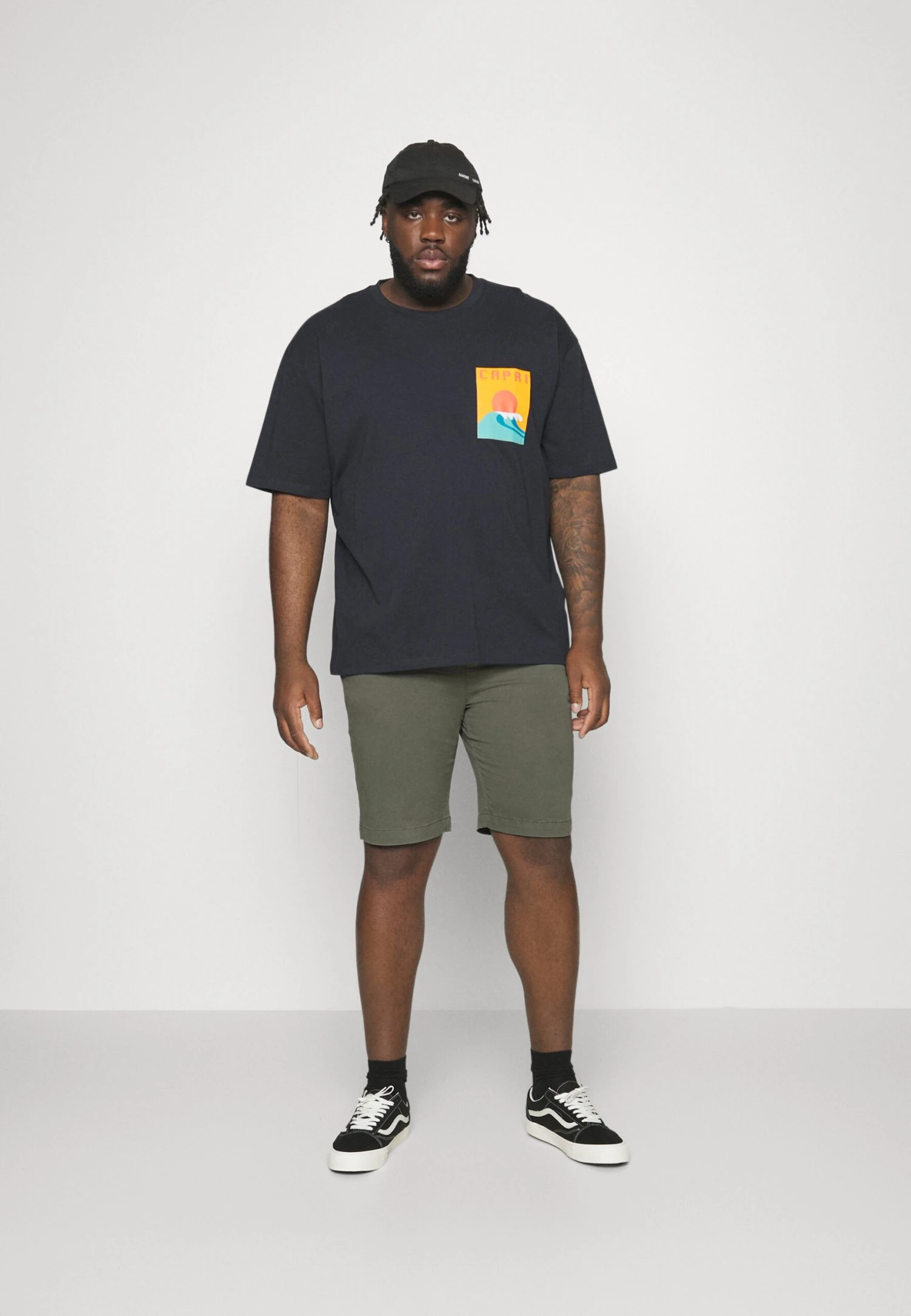 Elasticated Waist ShortsShortsArmy Uomo Bermuda JAL22F00U-N11 4 Elasticated Waist ShortsShortsArmy Uomo Bermuda JAL22F00U-N11 - immagine 2