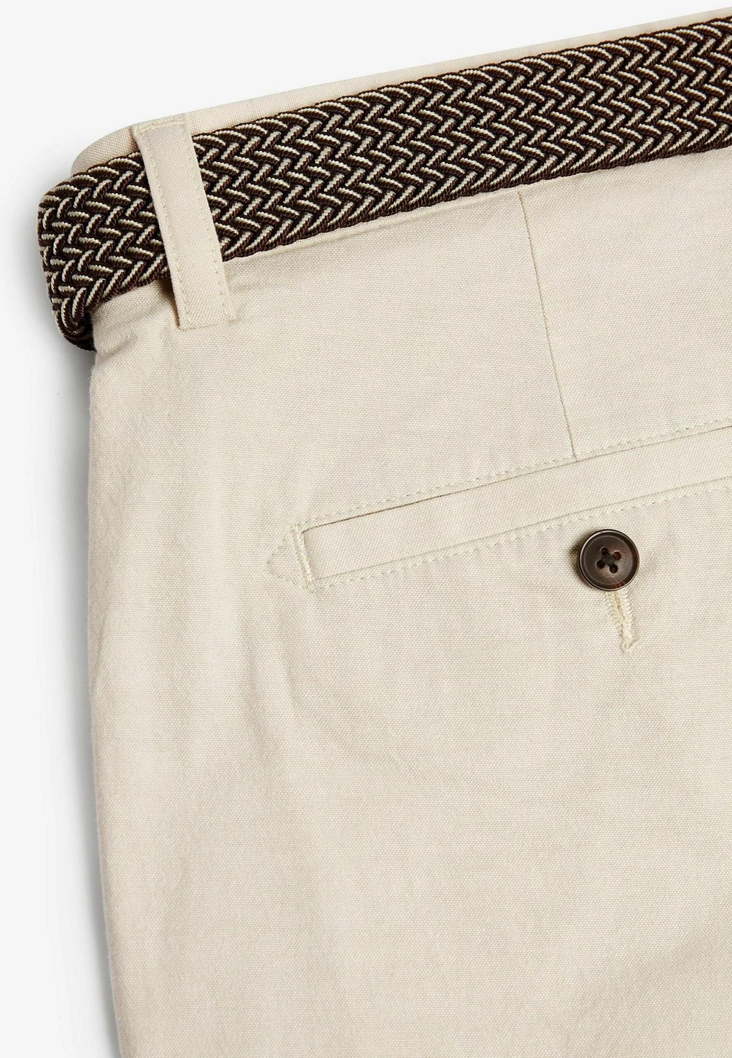 Next Belted Straight Fit - Shorts - Sand 4 Next Belted Straight Fit - Shorts - Sand - immagine 2