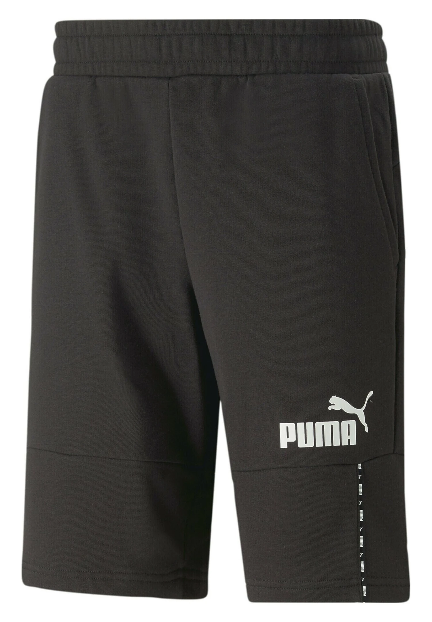 Puma Essentials Block Tape - Shorts - Black 7 Puma Essentials Block Tape - Shorts - Black - immagine 5