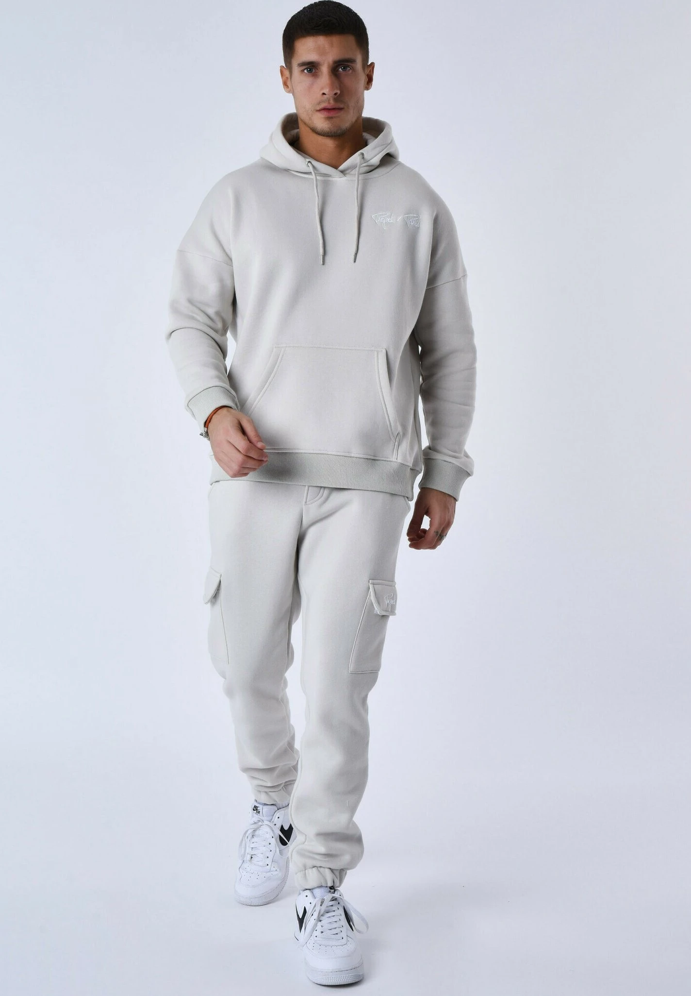 De Jogging Style Cargo SignaturePantaloni SportiviGris Clair Uomo Pantaloni Sportivi E Joggers PRK22E040-C11 4 De Jogging Style Cargo SignaturePantaloni SportiviGris Clair Uomo Pantaloni Sportivi E Joggers PRK22E040-C11 - immagine 2