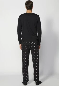 Koroshi SetPigiamaBlack Uomo Per La Notte KOL82M004-Q11 -Negozio Di Abbigliamento Zalando 245d485c14a545aeaadf9d37b69ab53c