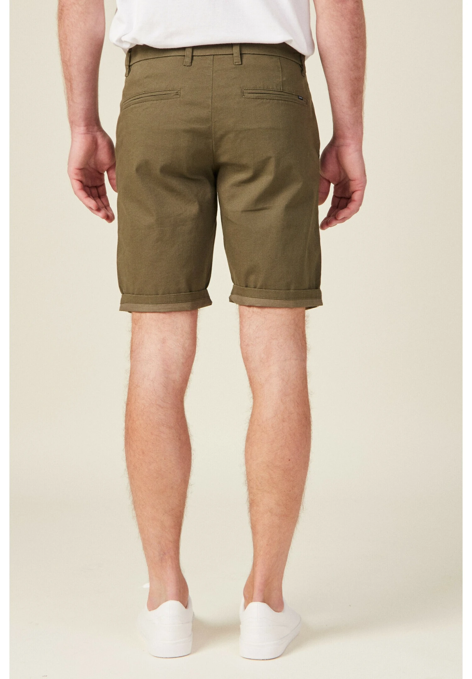 Umweltfreundliche Bermuda - Shorts - Taupe 5 Umweltfreundliche Bermuda - Shorts - Taupe - immagine 3