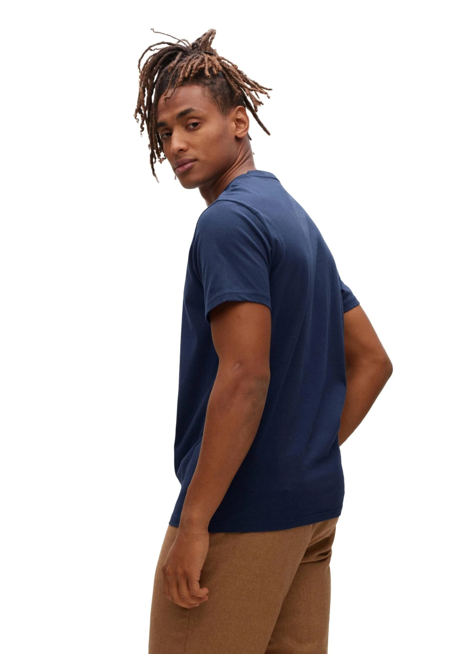 Boss Maglia Del PigiamaBlue Uomo Per La Notte BB182N03F-K11 5 Boss Maglia Del PigiamaBlue Uomo Per La Notte BB182N03F-K11 - immagine 3