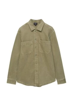 PULL & BEAR Long Sleeve- Camicia - Khaki 16 PULL & BEAR Long Sleeve- Camicia - Khaki -Negozio Di Abbigliamento Zalando 28b61d1f4aa2428a9787cc72c22f0ad1