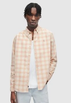 AllSaints Busquets Ls- Camicia - White