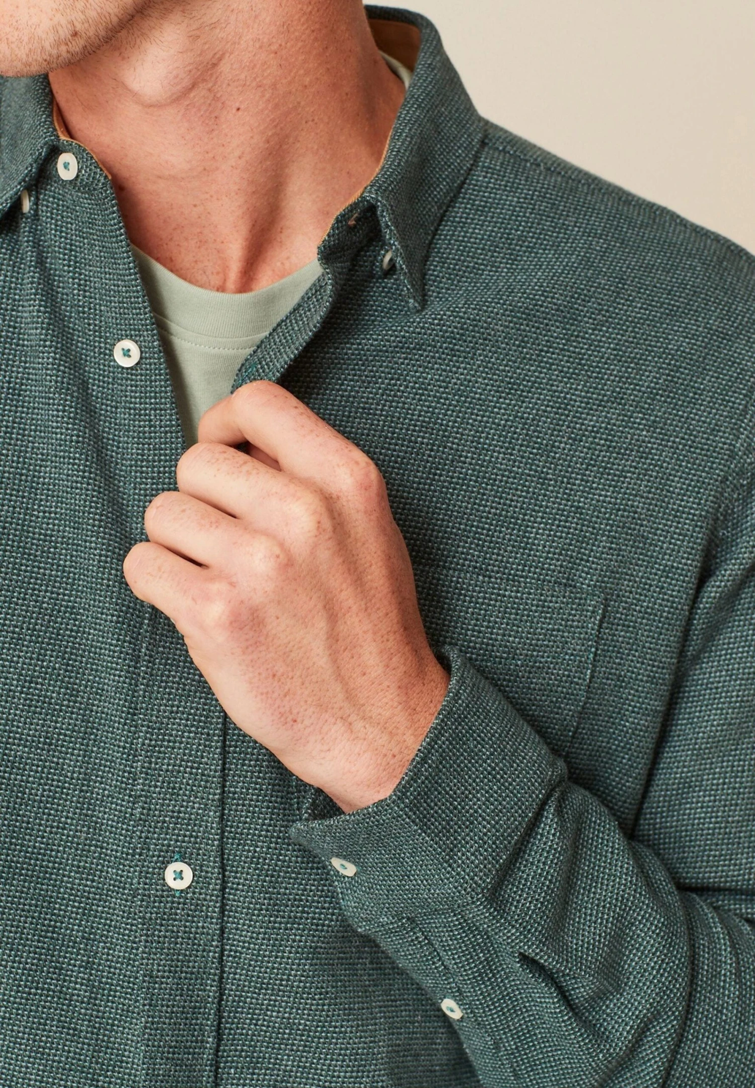 Next CamiciaGreen Uomo Camicie NX322D1RR-M11 5 Next CamiciaGreen Uomo Camicie NX322D1RR-M11 - immagine 3