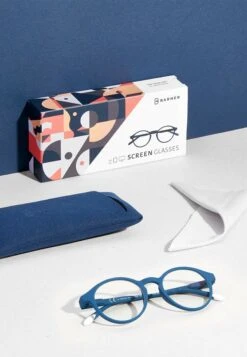 Le MaraisOcchiali Anti Luce BluNavy Blue Uomo Occhiali Per Luce Blu BQH54K001-K12 -Negozio Di Abbigliamento Zalando 2dd9042695344d5e80b96c9d09e93261