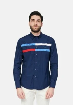 HARMONT&BLAINE Maniche Lunghe - Camicia - Blu