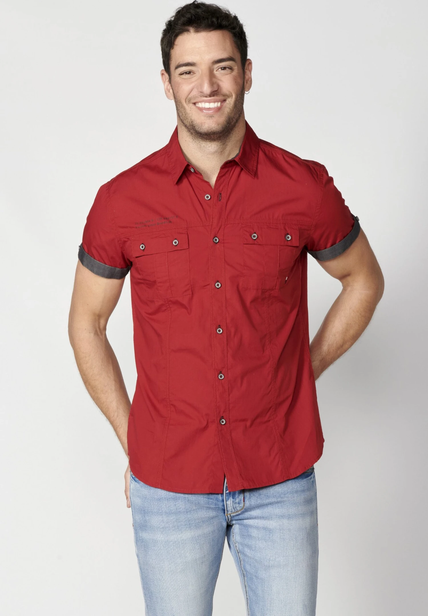 Koroshi Short Sleeve- Camicia - Rojo Red 9 Koroshi Short Sleeve- Camicia - Rojo Red - immagine 7