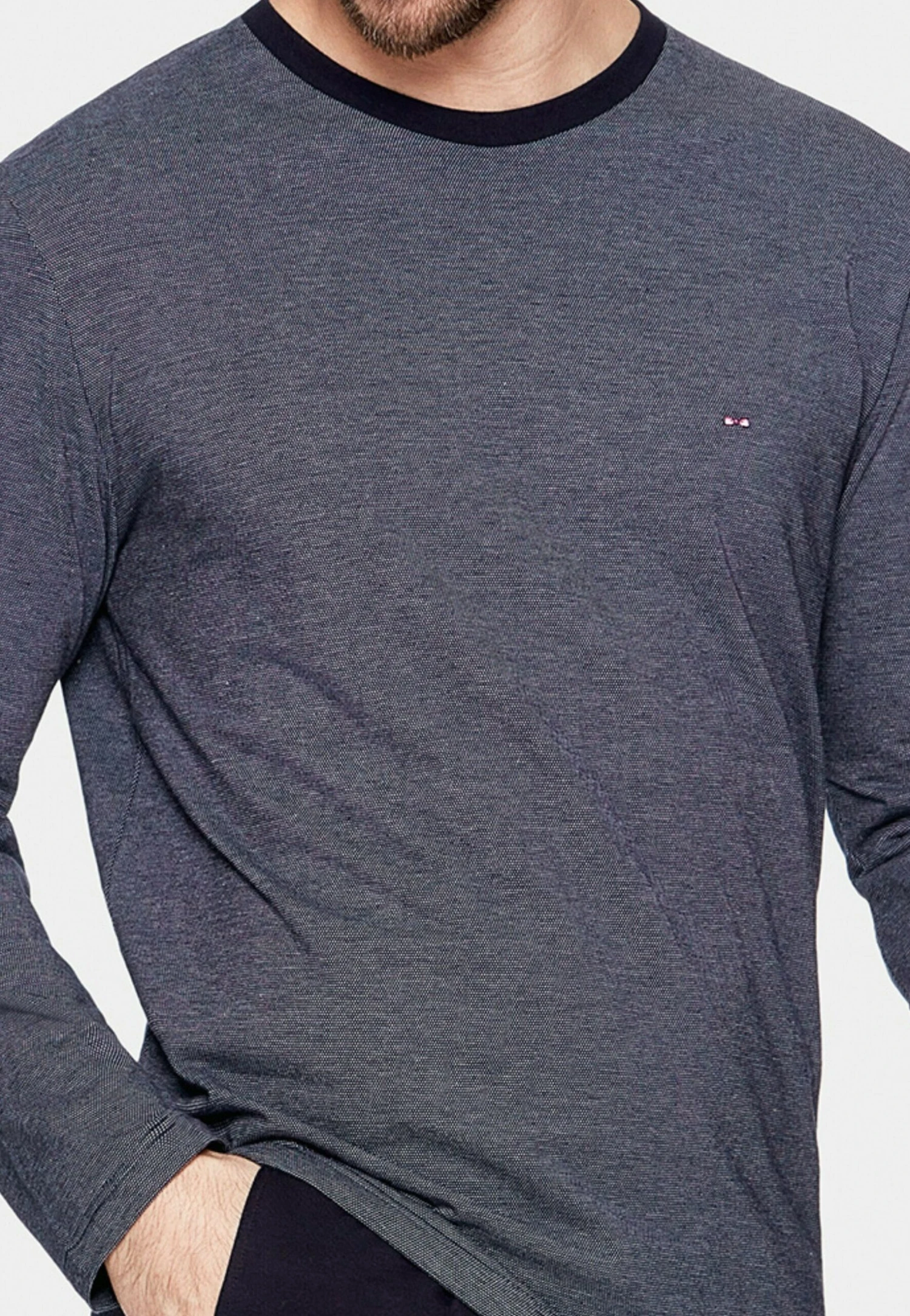 Eden Park PigiamaBleu Uomo Per La Notte EDL82M00G-K11 6 Eden Park PigiamaBleu Uomo Per La Notte EDL82M00G-K11 - immagine 4