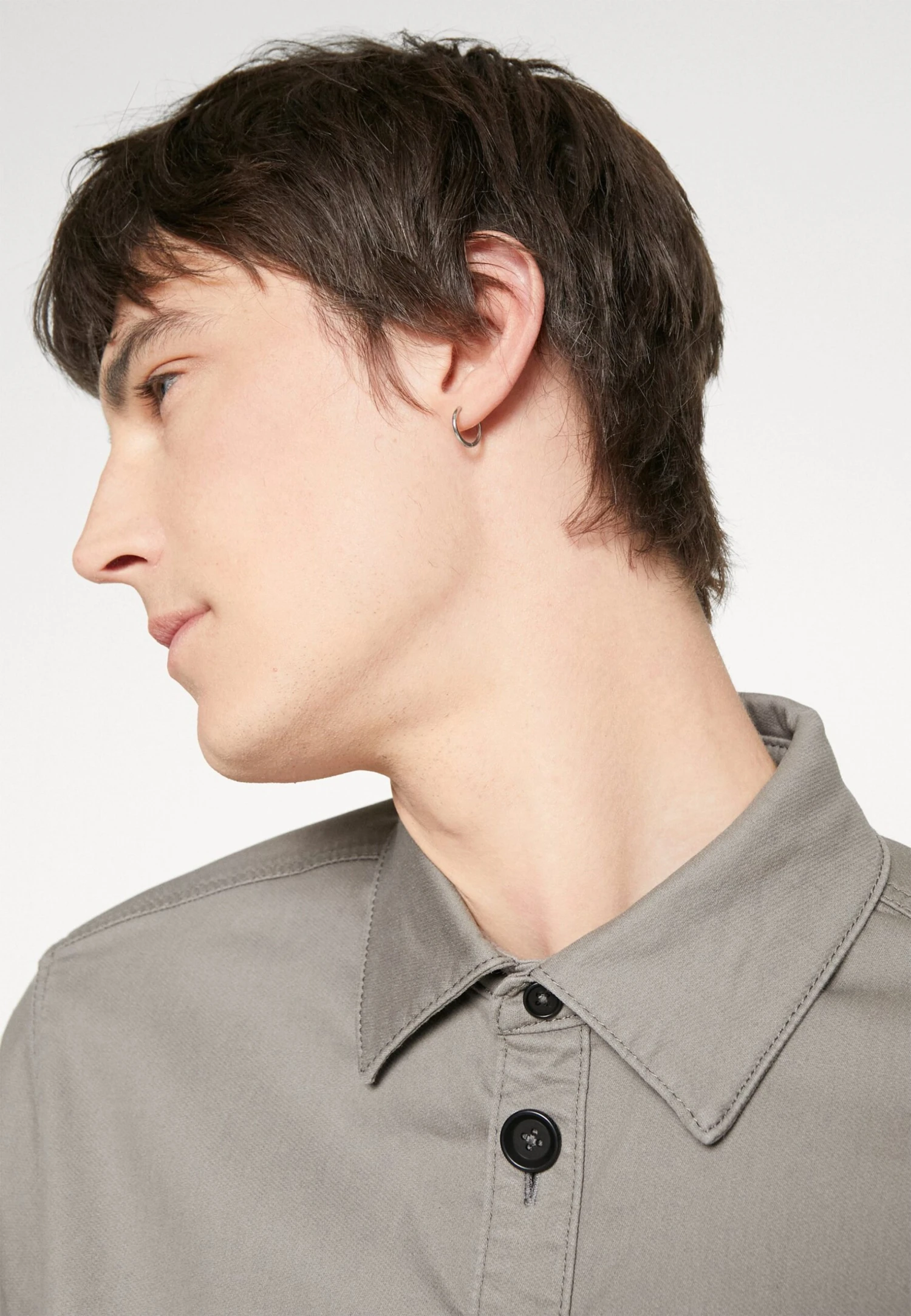 DRYKORN Stoge - Camicia - Grey 6 DRYKORN Stoge - Camicia - Grey - immagine 4