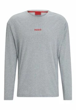 Hugo Linked LsMaglia Del PigiamaGrey Five Uomo Per La Notte HU782N00R-C11