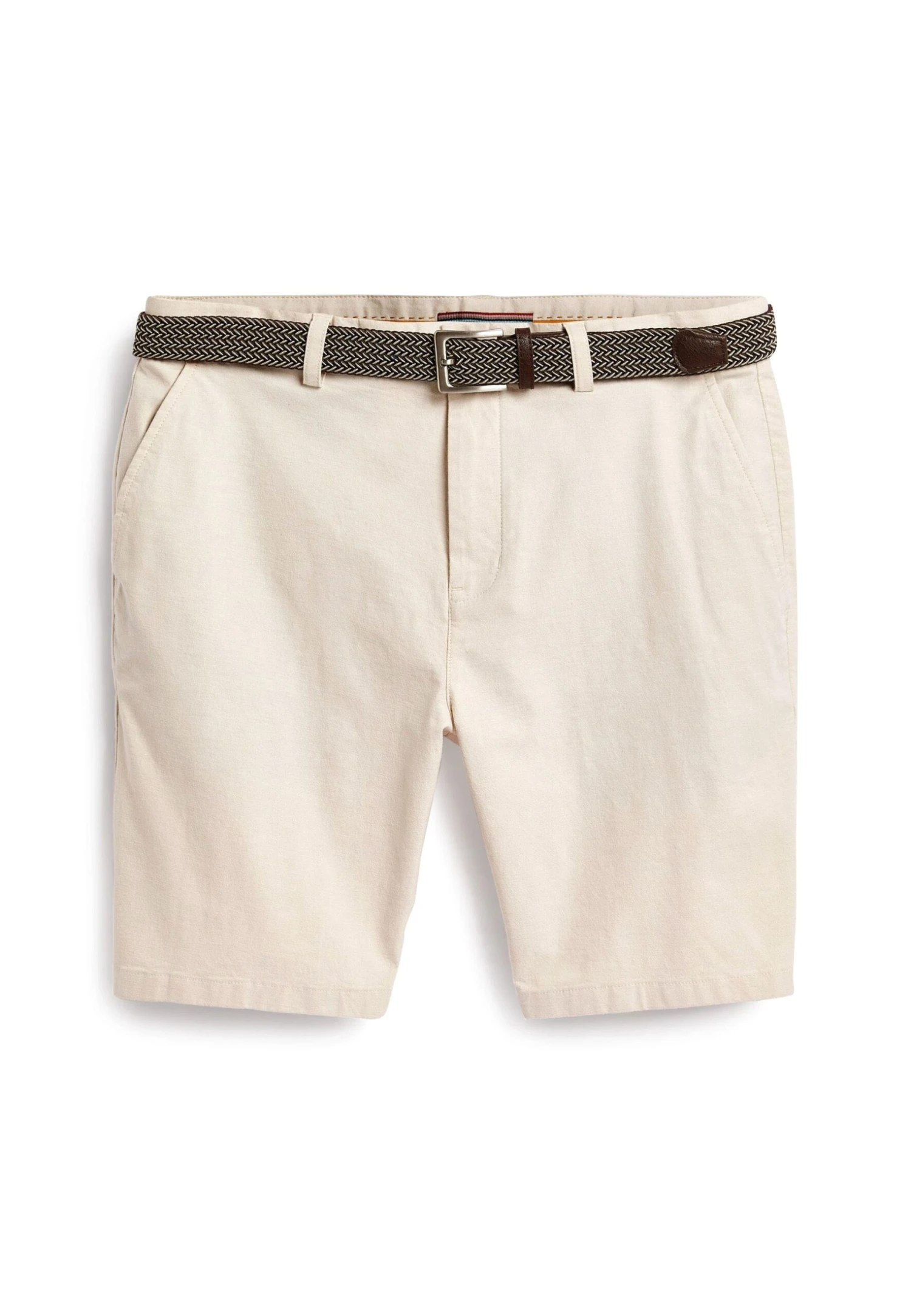 Next Belted Straight Fit - Shorts - Sand 3 Next Belted Straight Fit - Shorts - Sand