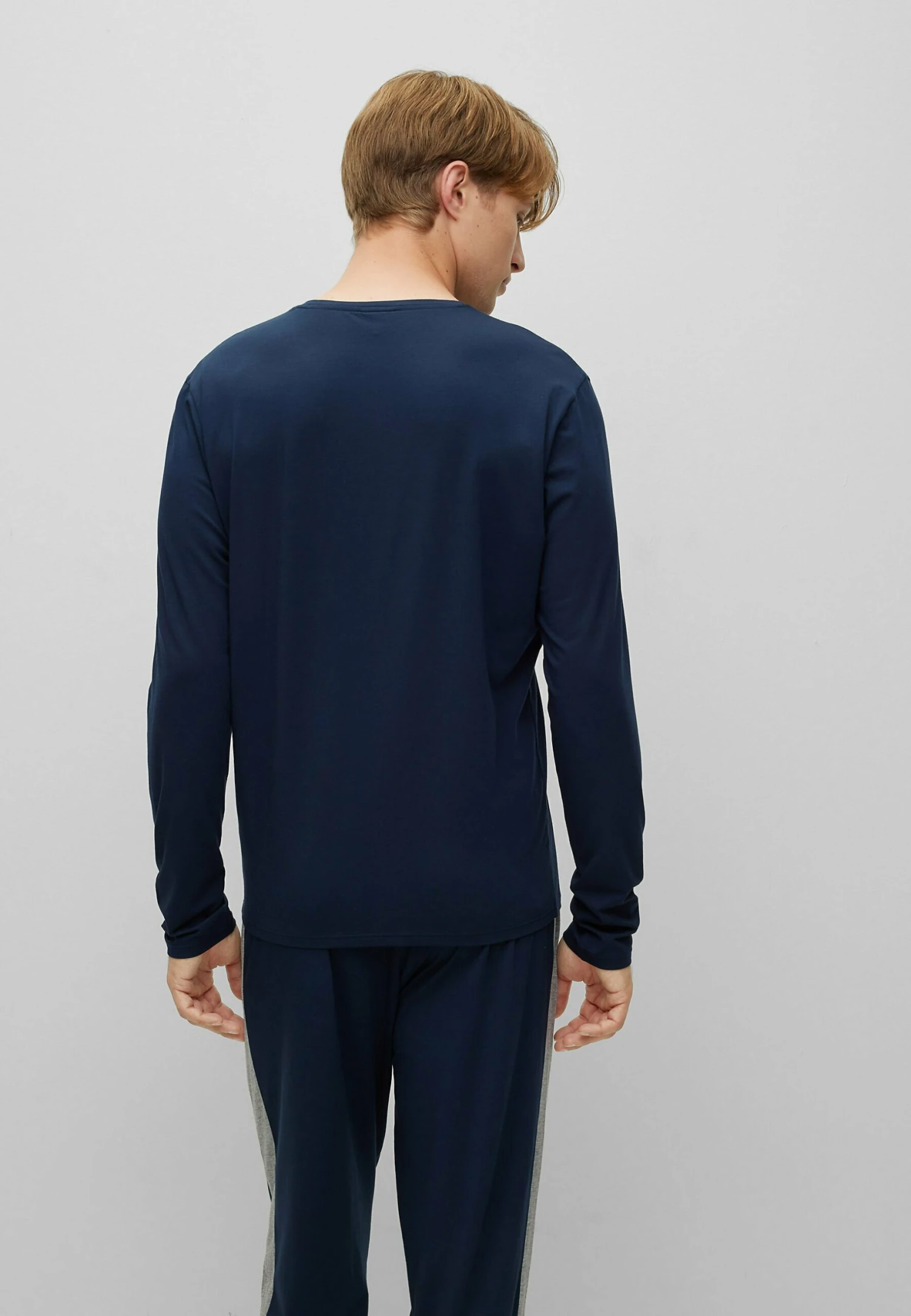 Boss BalanceMaglia Del PigiamaDark Blue Three Uomo Per La Notte BB182N03Y-K11 5 Boss BalanceMaglia Del PigiamaDark Blue Three Uomo Per La Notte BB182N03Y-K11 - immagine 3