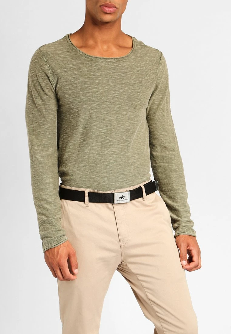 Alpha Industries Big A Belt - Cintura - Black 4 Alpha Industries Big A Belt - Cintura - Black - immagine 2