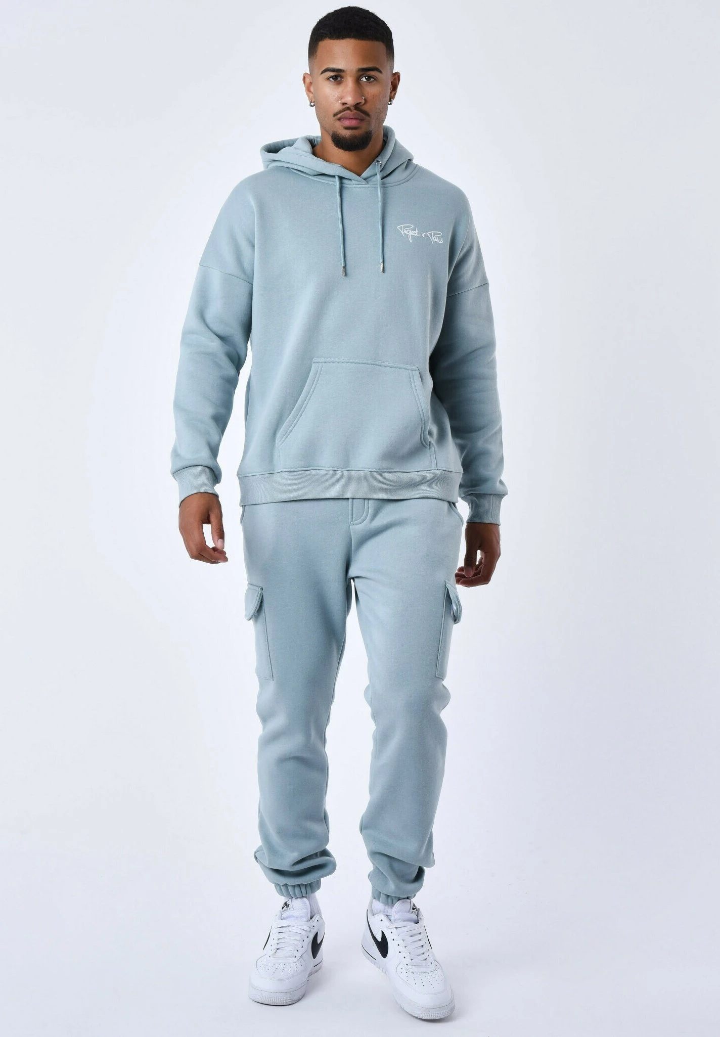 De Jogging Style Cargo SignaturePantaloni SportiviBleu Gris Uomo Pantaloni Sportivi E Joggers PRK22E040-K13 4 De Jogging Style Cargo SignaturePantaloni SportiviBleu Gris Uomo Pantaloni Sportivi E Joggers PRK22E040-K13 - immagine 2