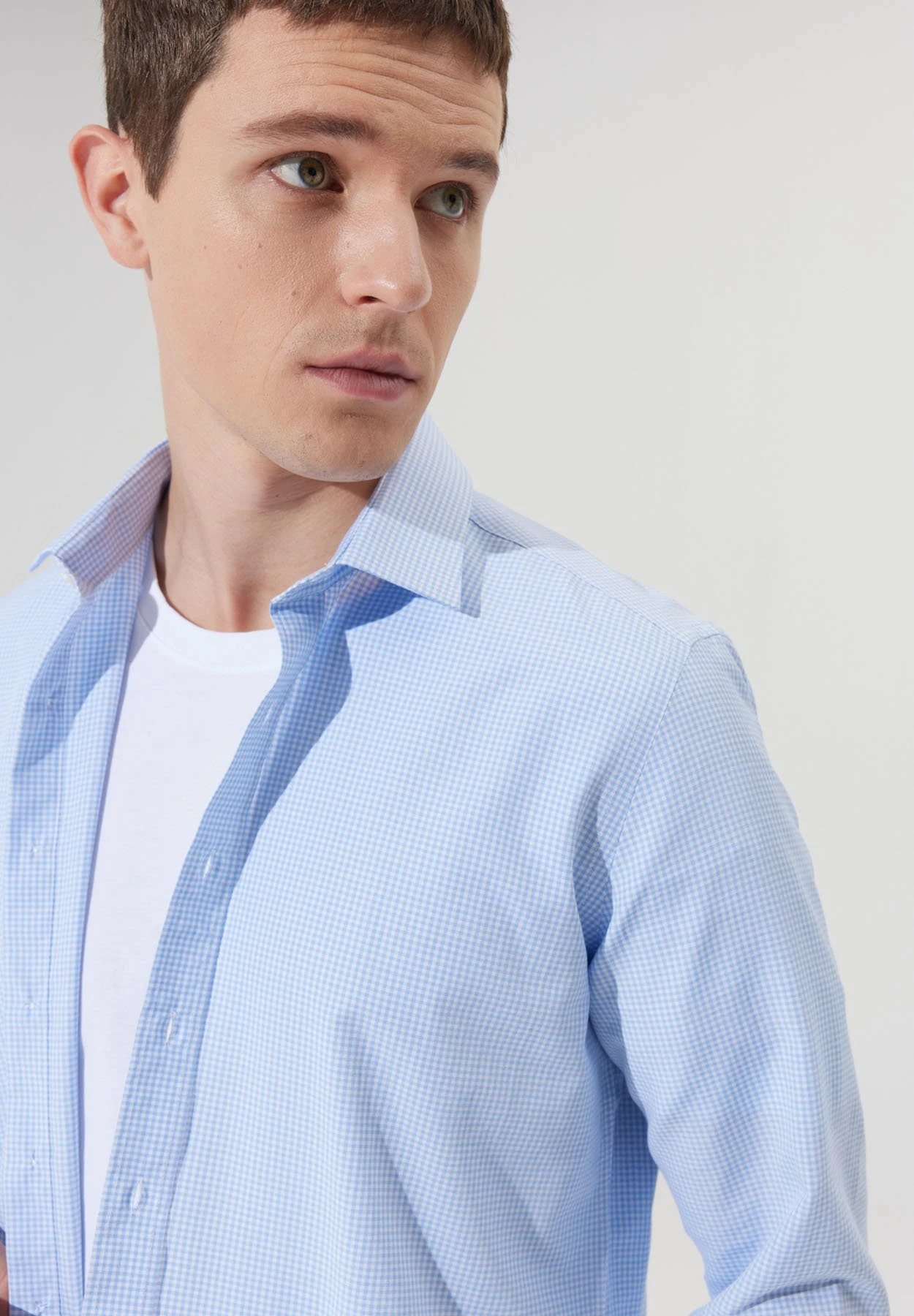 Painted Yarn CamiciaWhite L Blue Uomo Camicie A7T22D094-A11 7 Painted Yarn CamiciaWhite L Blue Uomo Camicie A7T22D094-A11 - immagine 5