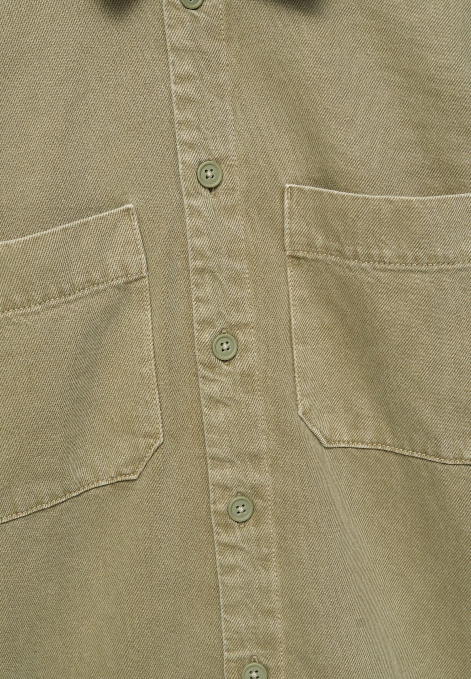 PULL & BEAR Long Sleeve- Camicia - Khaki 10 PULL & BEAR Long Sleeve- Camicia - Khaki - immagine 8