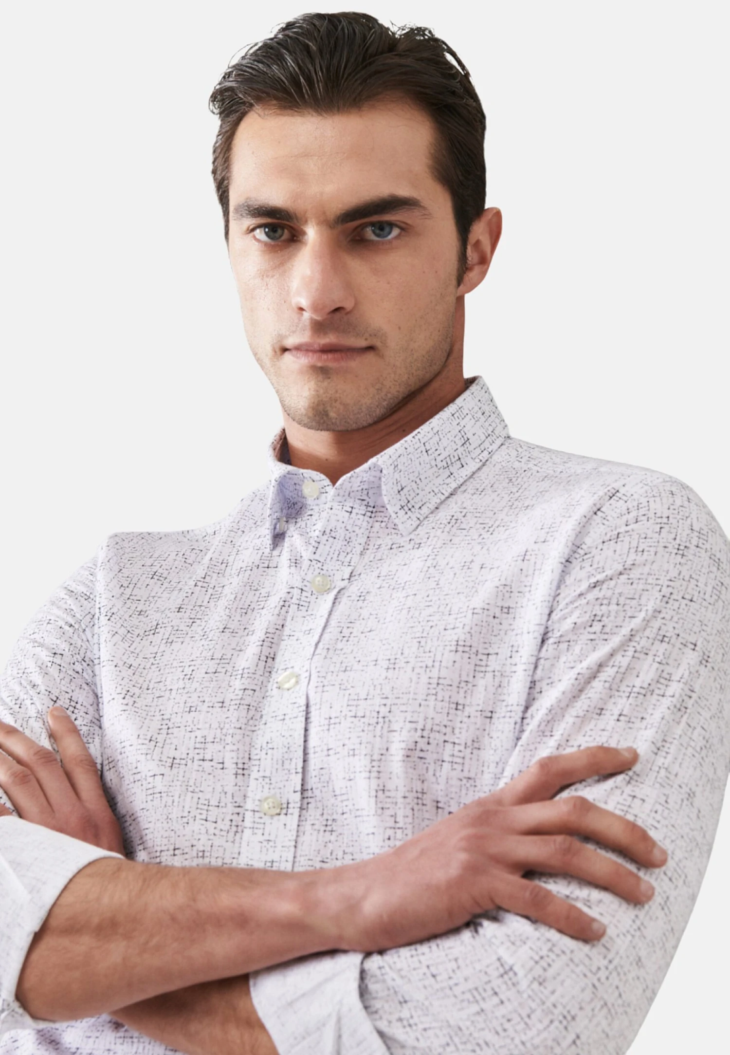 CamiciaWhite Black Uomo Camicie A7T22D038-A11 5 CamiciaWhite Black Uomo Camicie A7T22D038-A11 - immagine 3