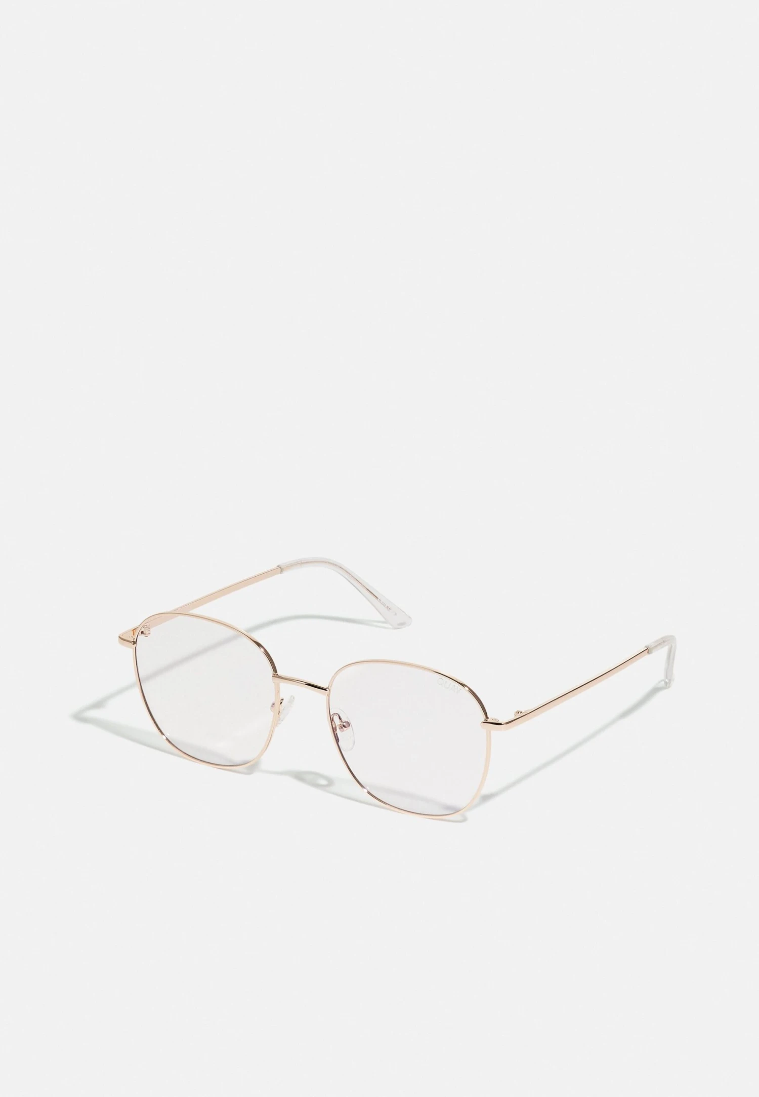 QUAY AUSTRALIA Jezabell UnisexOcchiali Anti Luce BluGold-Coloured/Clear Uomo Occhiali Per Luce Blu Q0154K01W-F11 3 QUAY AUSTRALIA Jezabell UnisexOcchiali Anti Luce BluGold-Coloured/Clear Uomo Occhiali Per Luce Blu Q0154K01W-F11