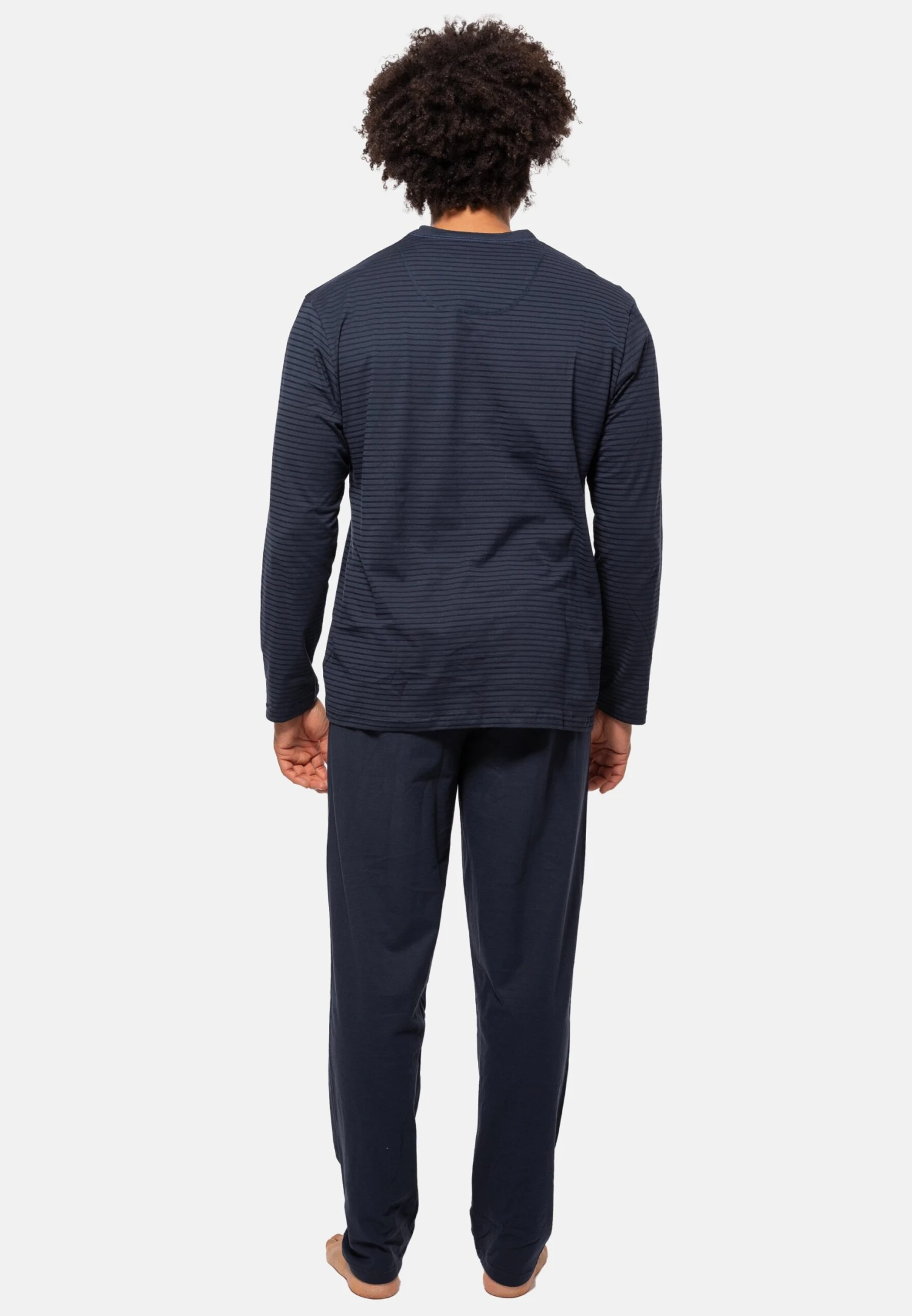 Langarm Extra Light SetPigiamaTotal Eclipse Uomo Per La Notte AMV82M012-K11 5 Langarm Extra Light SetPigiamaTotal Eclipse Uomo Per La Notte AMV82M012-K11 - immagine 3