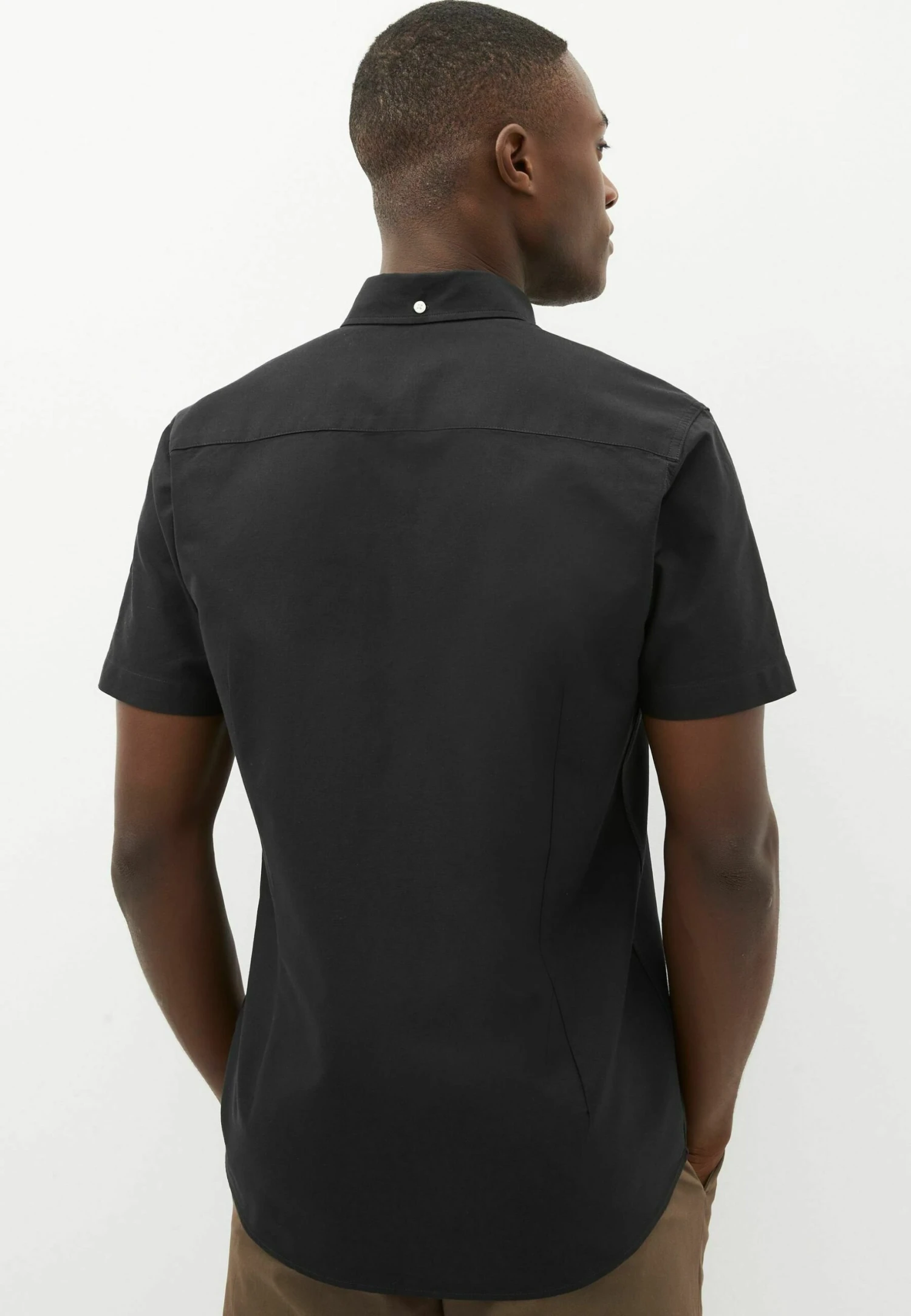 Next Short Sleeve OxfordCamiciaBlack Uomo Camicie NX322D1QT-Q11 4 Next Short Sleeve OxfordCamiciaBlack Uomo Camicie NX322D1QT-Q11 - immagine 2